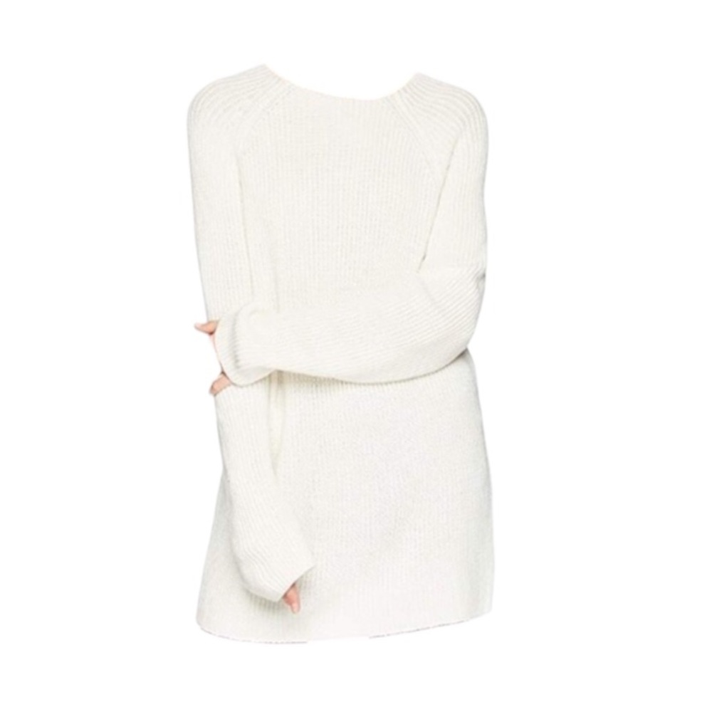 Cable Stitch Women's Crewneck Tunic Sweater